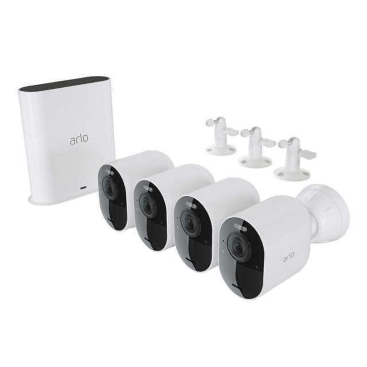 Комплект системи за сигурност Arlo Ultra 2 4k Video Wire - 4 броя