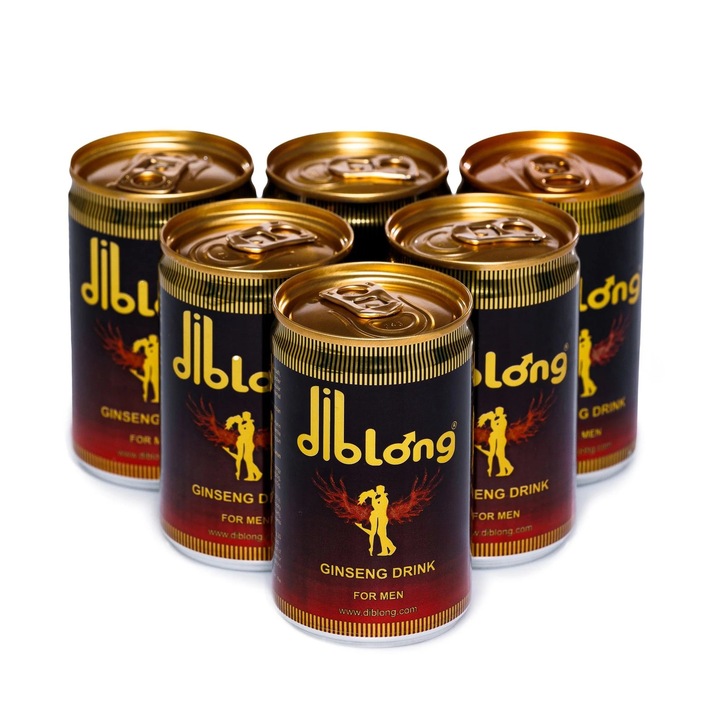 Diblong Energy Drink - supliment alimentar pentru barbati, bautura energizanta cu plante care ajuta la mentinerea sanatatii sexuale si a functiei erectile, 6 x 150 ml