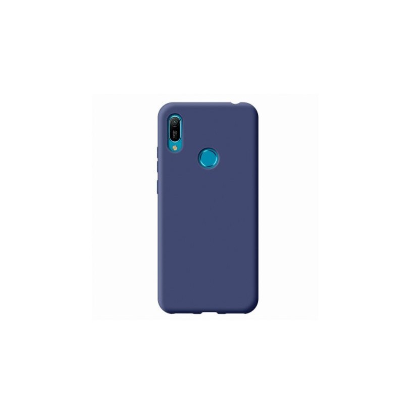 Husa capac de protectie, pentru Huawei Y6 2019, Bleumarin