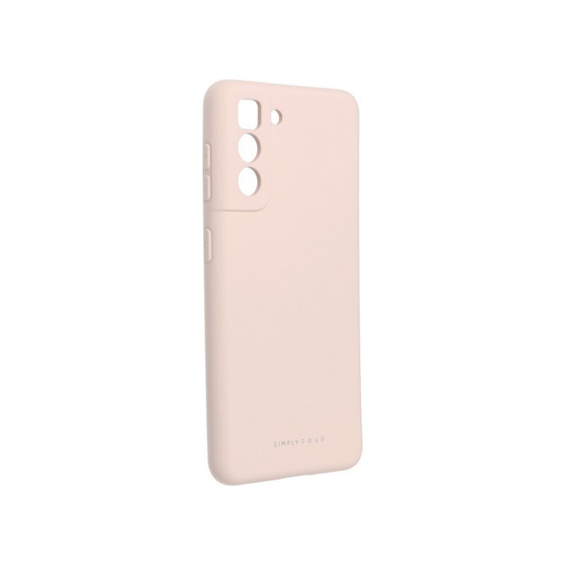 Husa Spate Roar Space Compatibila Cu Samsung Galaxy S21 5G, Silicon Soft, Roz
