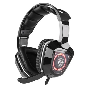 Casti Gaming Somic G910i, Sunet Virtual Surround 7.1, Iluminare LED in 3 culori Casti Gaming Somic G910i, Sunet Virtual Surround 7.1, Iluminare LED in 3 culori