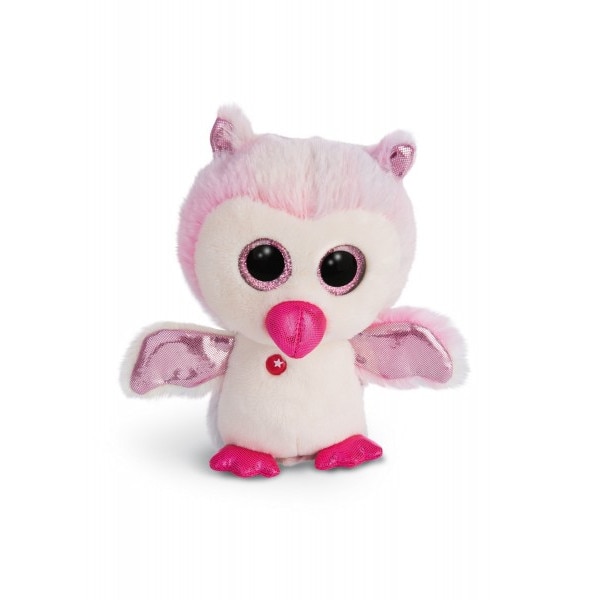 Jucarie de plus Owl, Nici, Multicolor, 15 cm