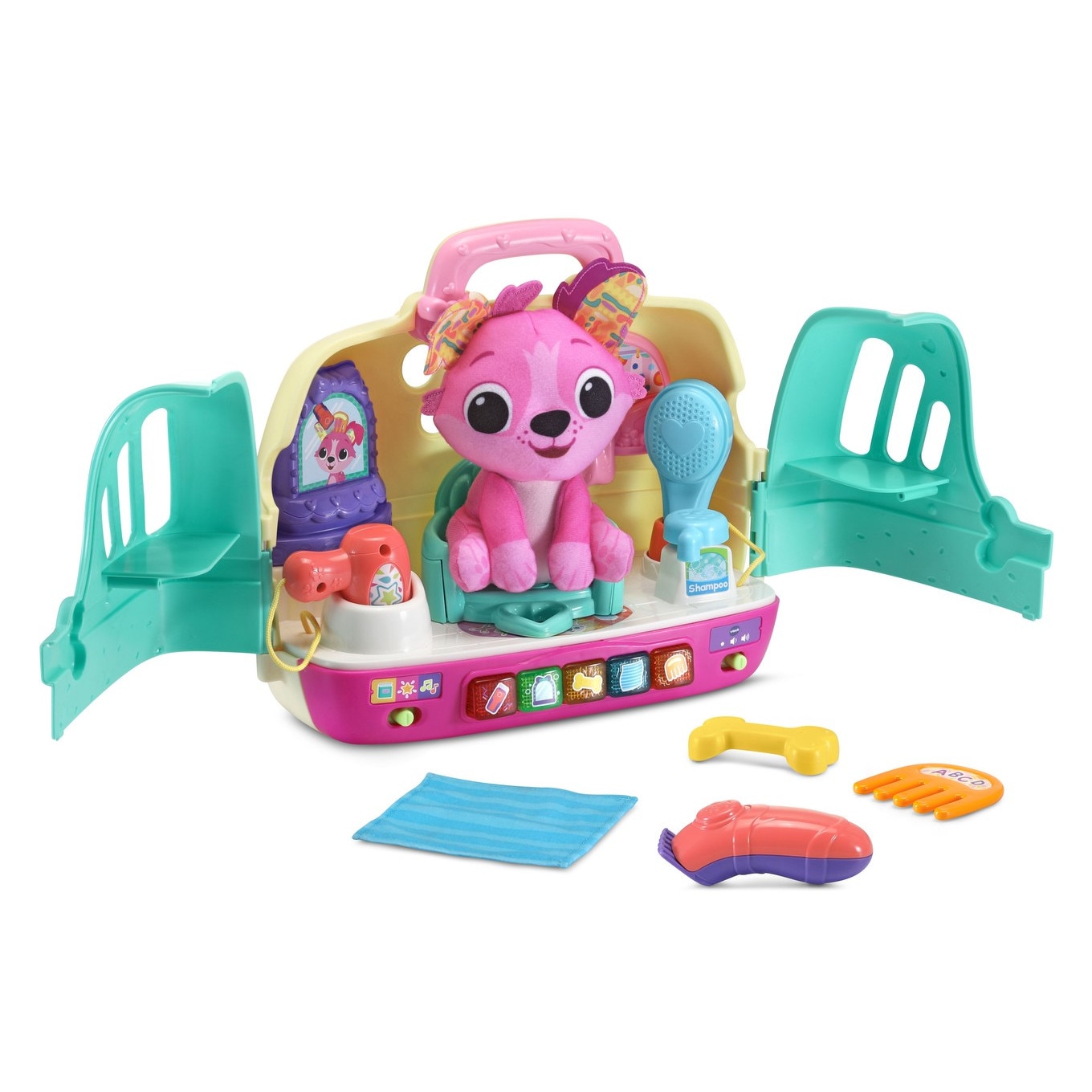 Jucarie interactiva Dog Salon, Vtech, Multicolor, 1 an+