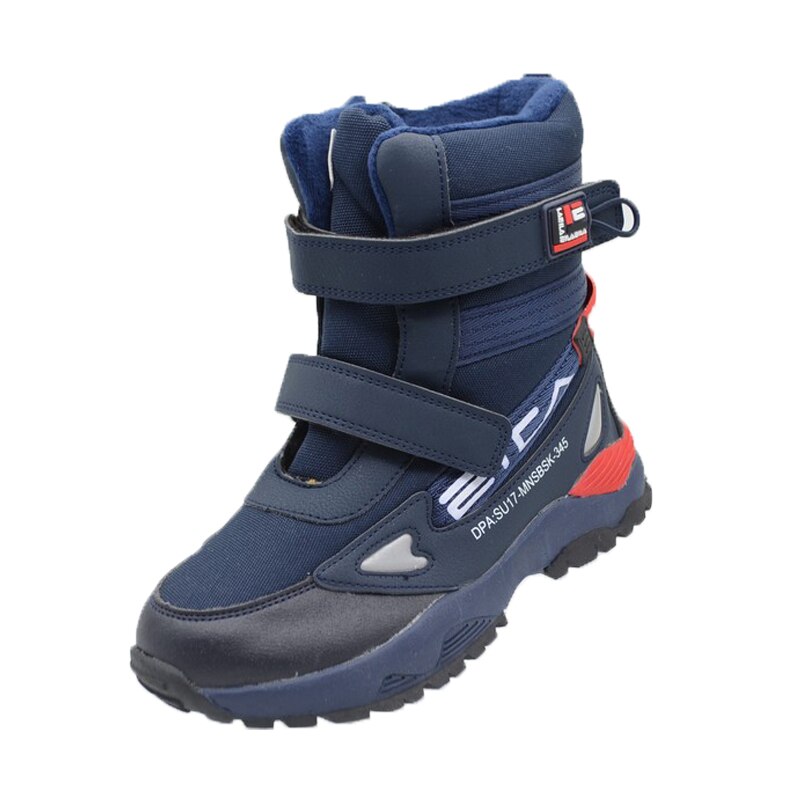 Ghete imblanite pentru baieti Bessky FD462-4C-35, Bleumarin 64586