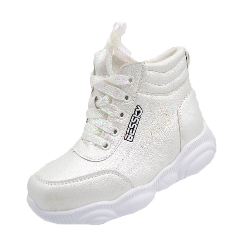 Ghete imblanite pentru fete Bessky JE9340-3-29, Argintiu 64623