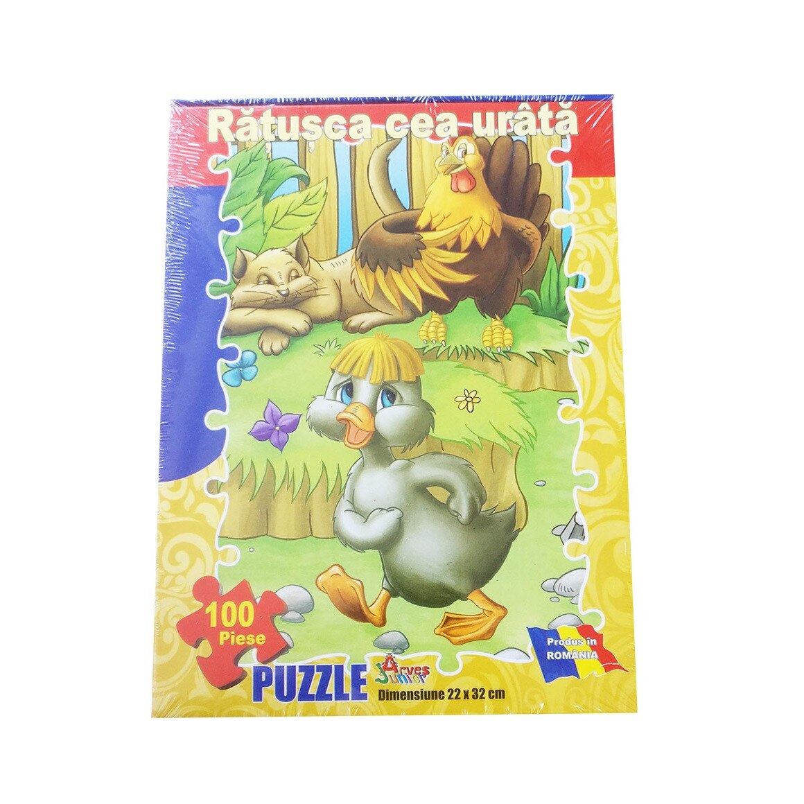Puzzle Ratusca cea urata - 100 piese, 22x32cm