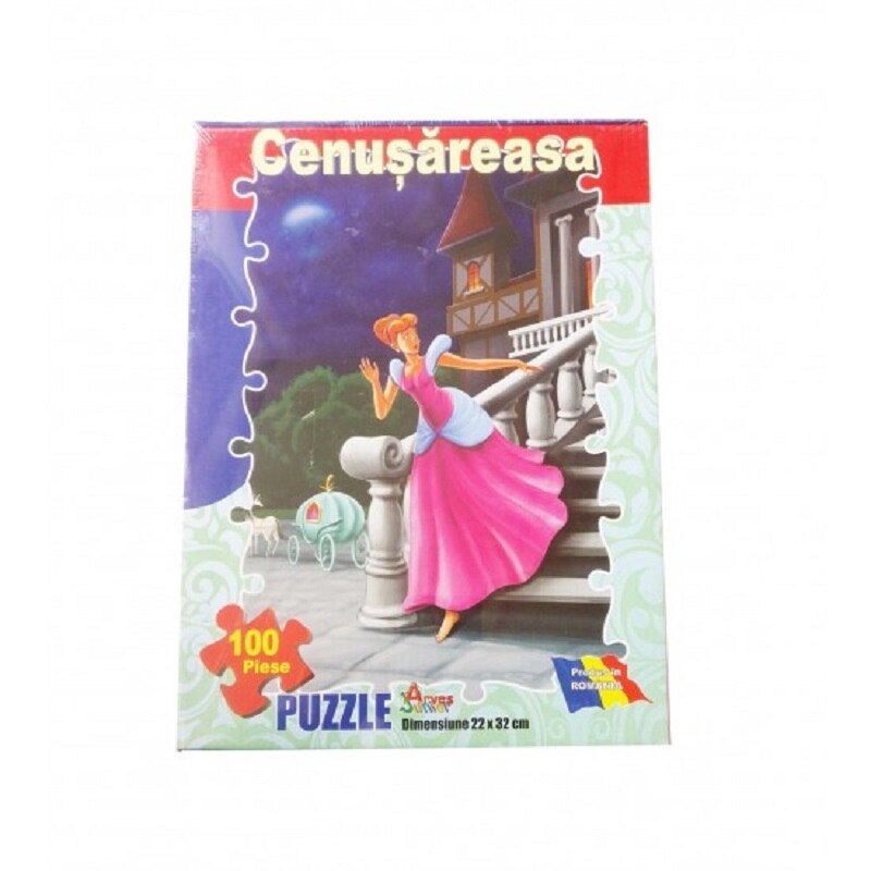 Puzzle Cenusareasa - 100 piese, 22x32cm