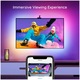 Banda LED RGBIC pentru TV Govee Backlight, Wi-Fi, sincronizare imagine TV, camera ColorSense 1080p HD, TV compatibil 55-65 inch, 2x70cm + 2x120cm