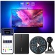 Banda LED RGBIC pentru TV Govee Backlight, Wi-Fi, sincronizare imagine TV, camera ColorSense 1080p HD, TV compatibil 55-65 inch, 2x70cm + 2x120cm
