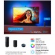 Banda LED RGBIC pentru TV Govee Backlight, Wi-Fi, sincronizare imagine TV, camera ColorSense 1080p HD, TV compatibil 55-65 inch, 2x70cm + 2x120cm