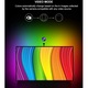 Banda LED RGBIC pentru TV Govee Backlight, Wi-Fi, sincronizare imagine TV, camera ColorSense 1080p HD, TV compatibil 55-65 inch, 2x70cm + 2x120cm