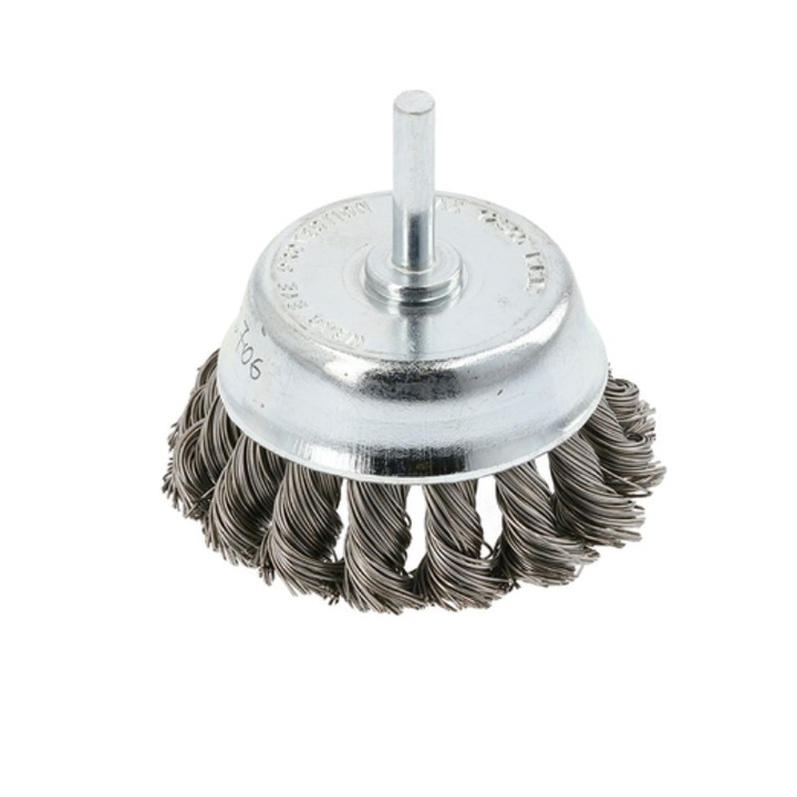 Perie sarma bormasina, Hogert, tip cupa, 75mm, otel 0.5mm