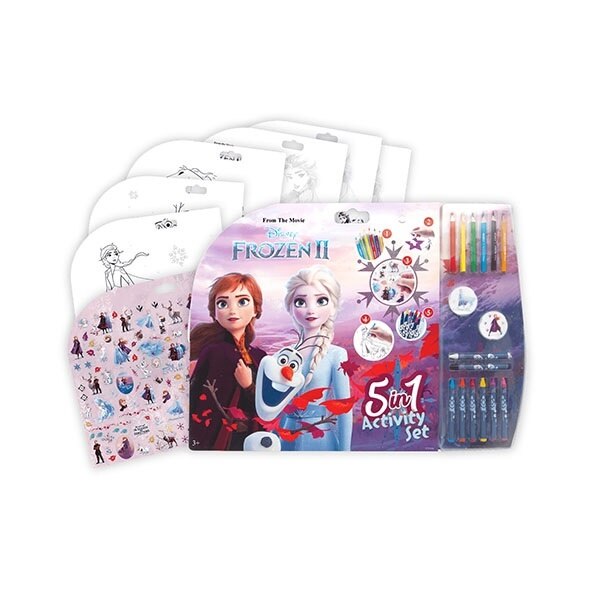 Set pentru desen Frozen 5 in 1,36x49