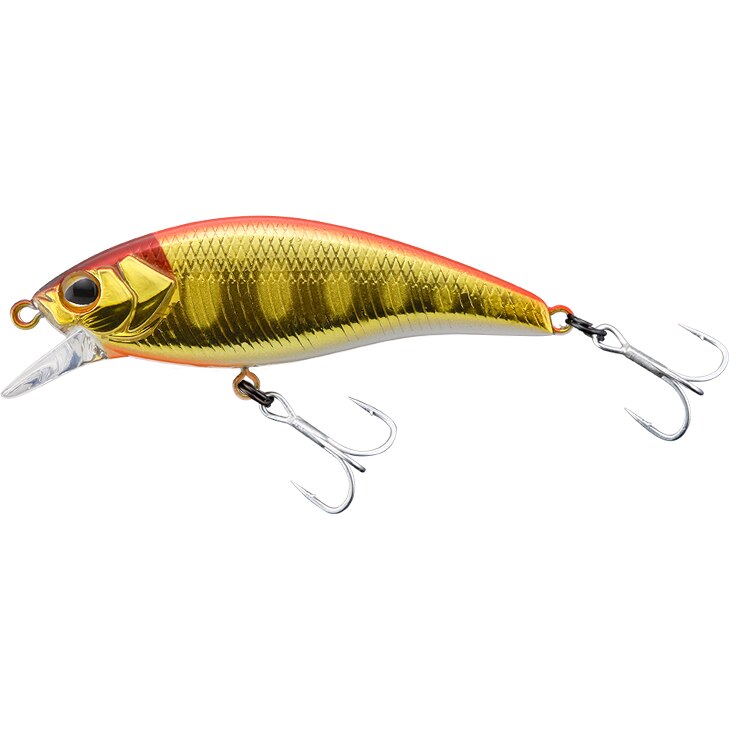 Vobler Jackall Tricoroll Mai 45S 4.5cm 3.7g Red Gold Yamame Auriu