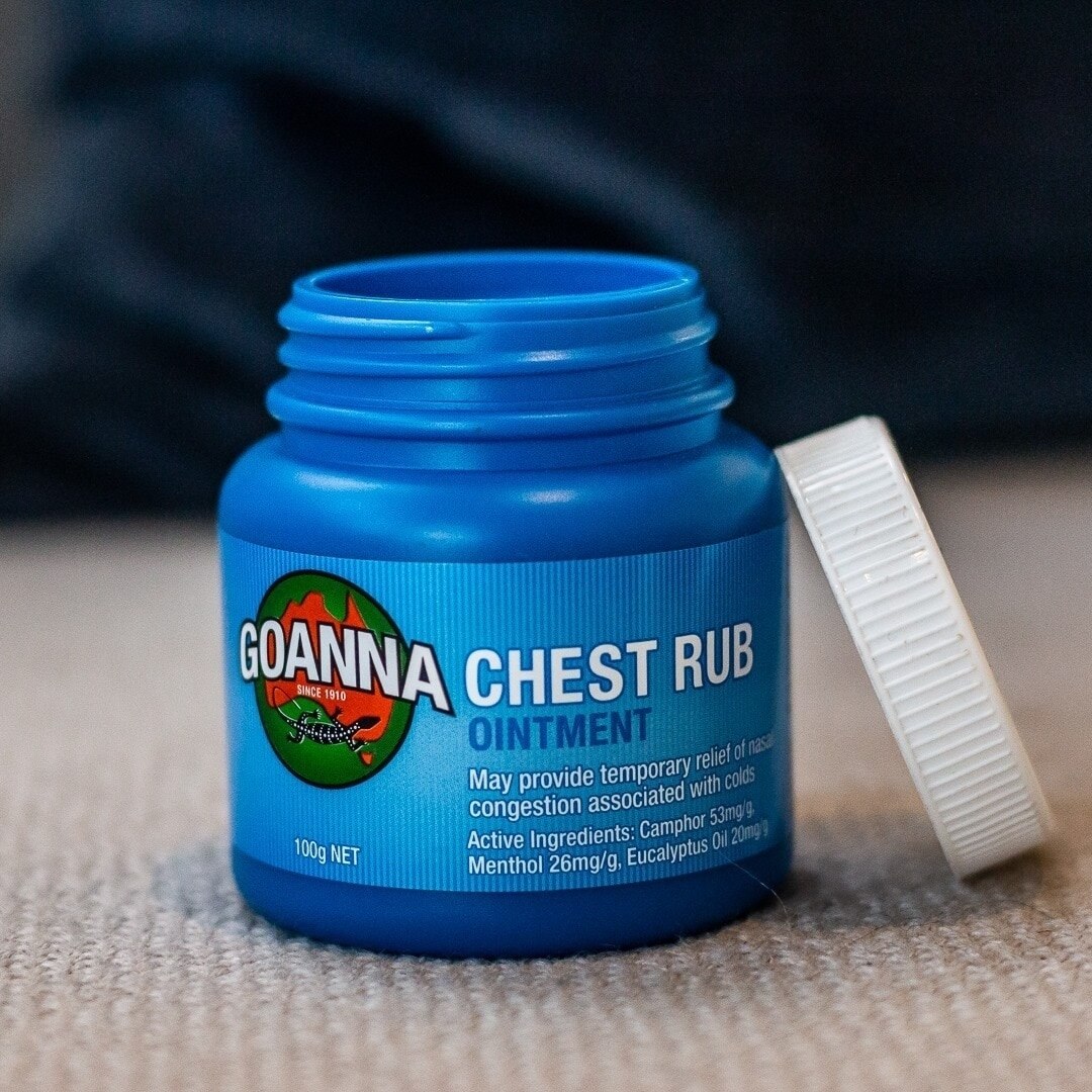 Goanna Chest Rub, Goanna, Unguent pentru masarea pieptului, 100 g eMAG.ro