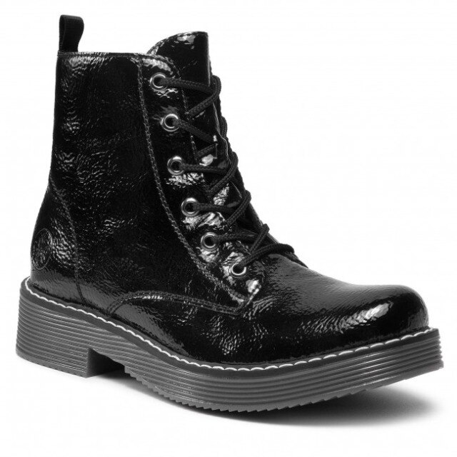 Botine dama,Rieker,negru