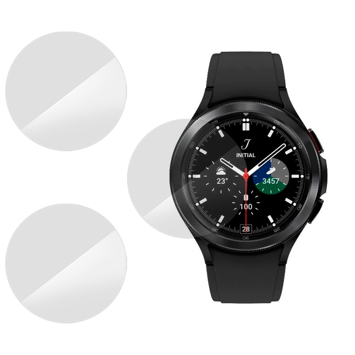 3 db szilikon SILKASE regenerálódó fólia Samsung Galaxy Watch4 Classic 46mm, Full-display