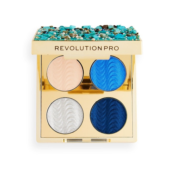 Trusa de machiaj Makeup Revolution Pro Ocean Treasure, 3.2 g