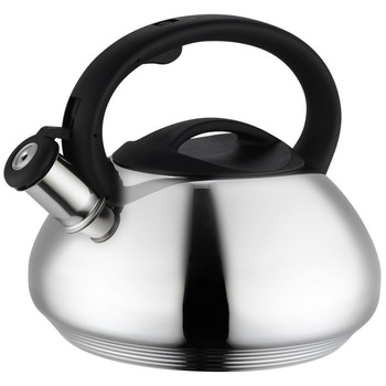 Ceainic inductie din inox cu fluier FIH 552 VinBouquet, inox, plastic, argintiu, negru, 3 l Ceainic inductie din inox cu fluier FIH 552 VinBouquet, inox, plastic, argintiu, negru, 3 l