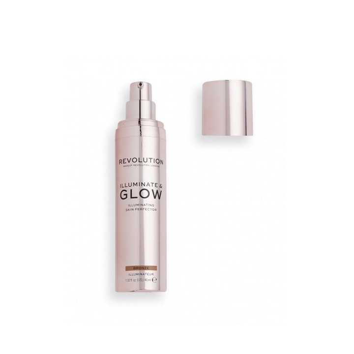 Iluminator Makeup Revolution Illuminate & Glow Bronze, 40 ml