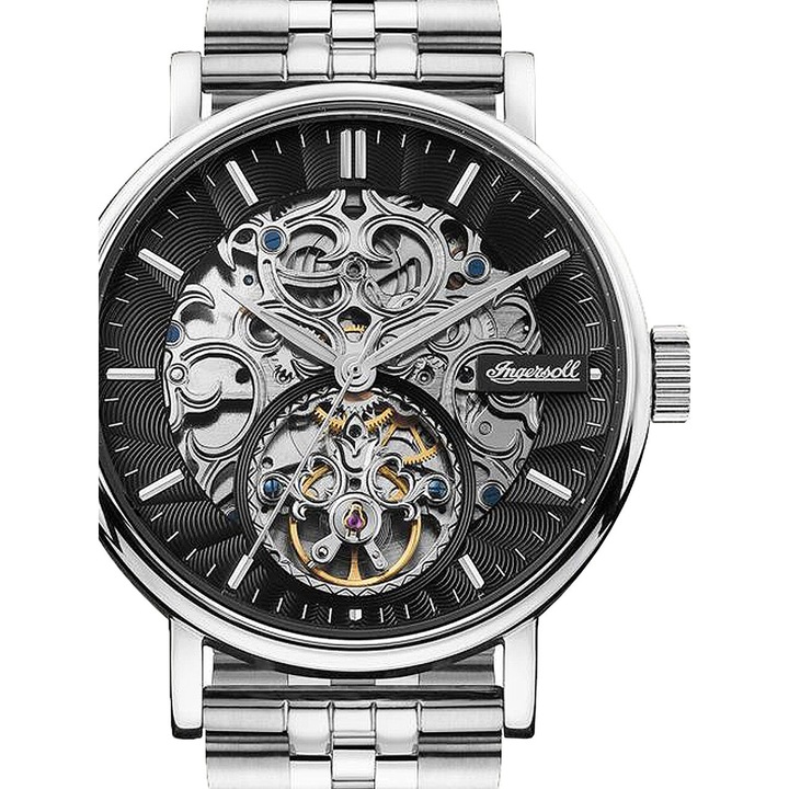 Ceas barbatesc Ingersoll I05804B, Automatic, 44mm, 5ATM