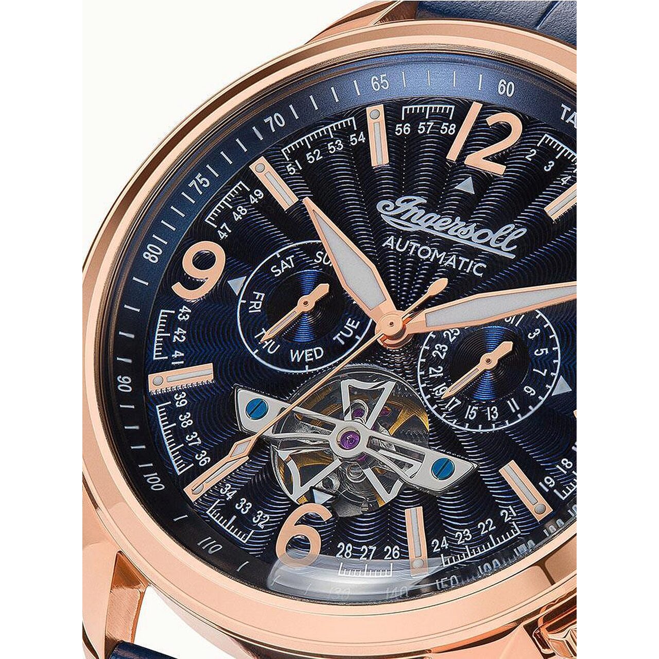 Ceas barbatesc Ingersoll I00301B, Automatic, 47mm, 5ATM