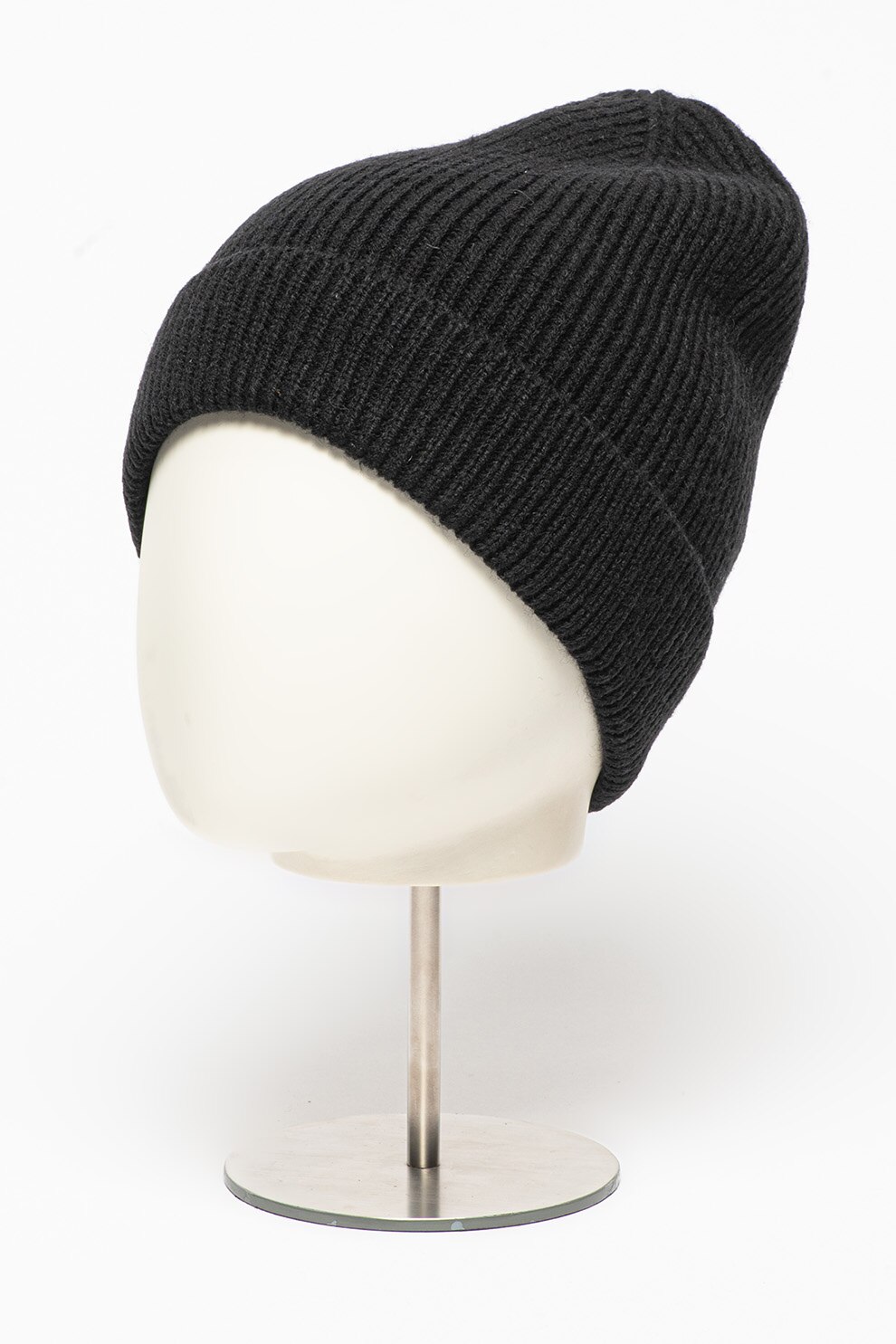 Only & Sons, Caciula elastica din amestec de lana, Negru