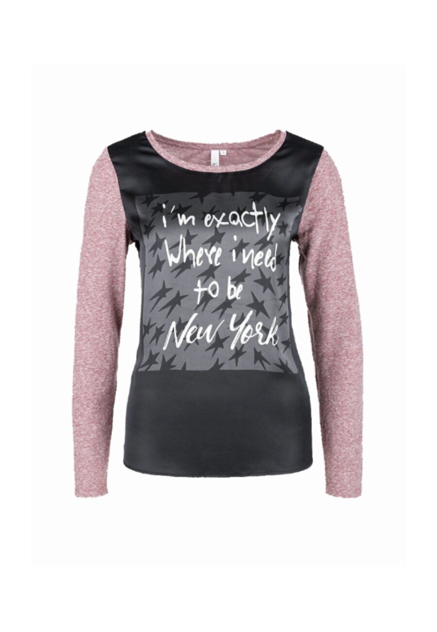 Bluza S.Oliver, Gri deschis/Gri inchis