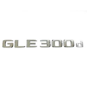 Emblema Scris din ABS GLE300d Silver lucios compatibil Mercedes Emblema Scris din ABS GLE300d Silver lucios compatibil Mercedes