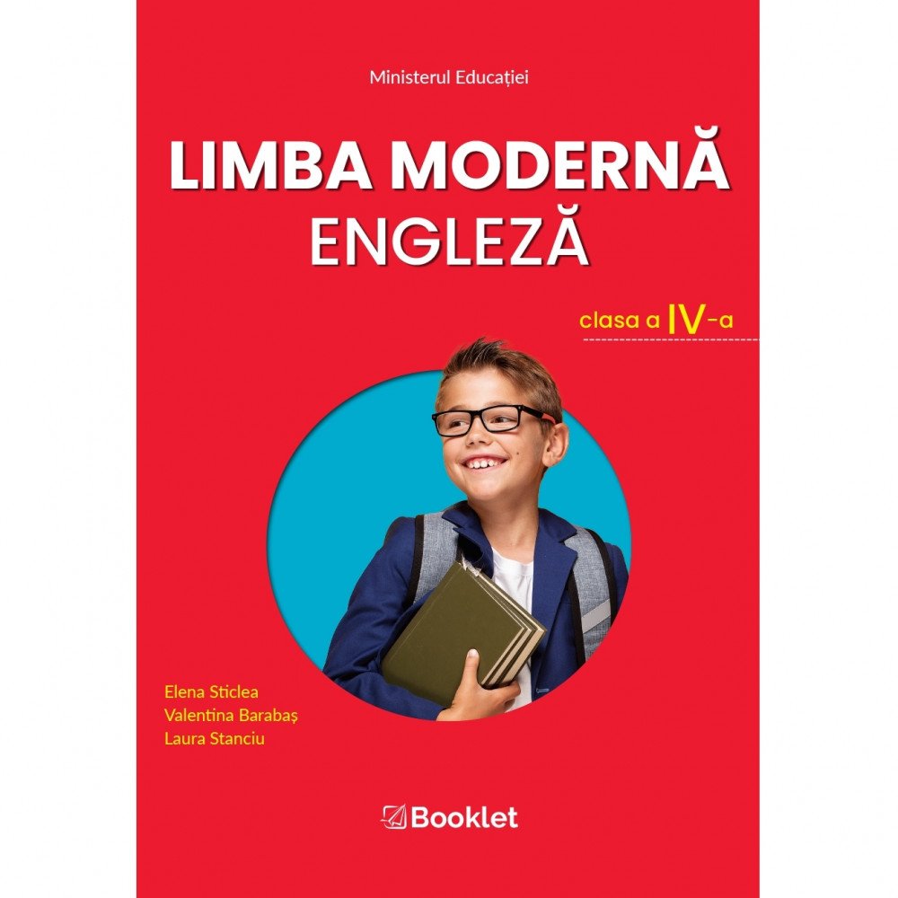 Limba moderna Engleza – manual pentru clasa a IV-a, Elena Sticlea, Laura Stanciu, Valentina Barabas, MN20, Booklet