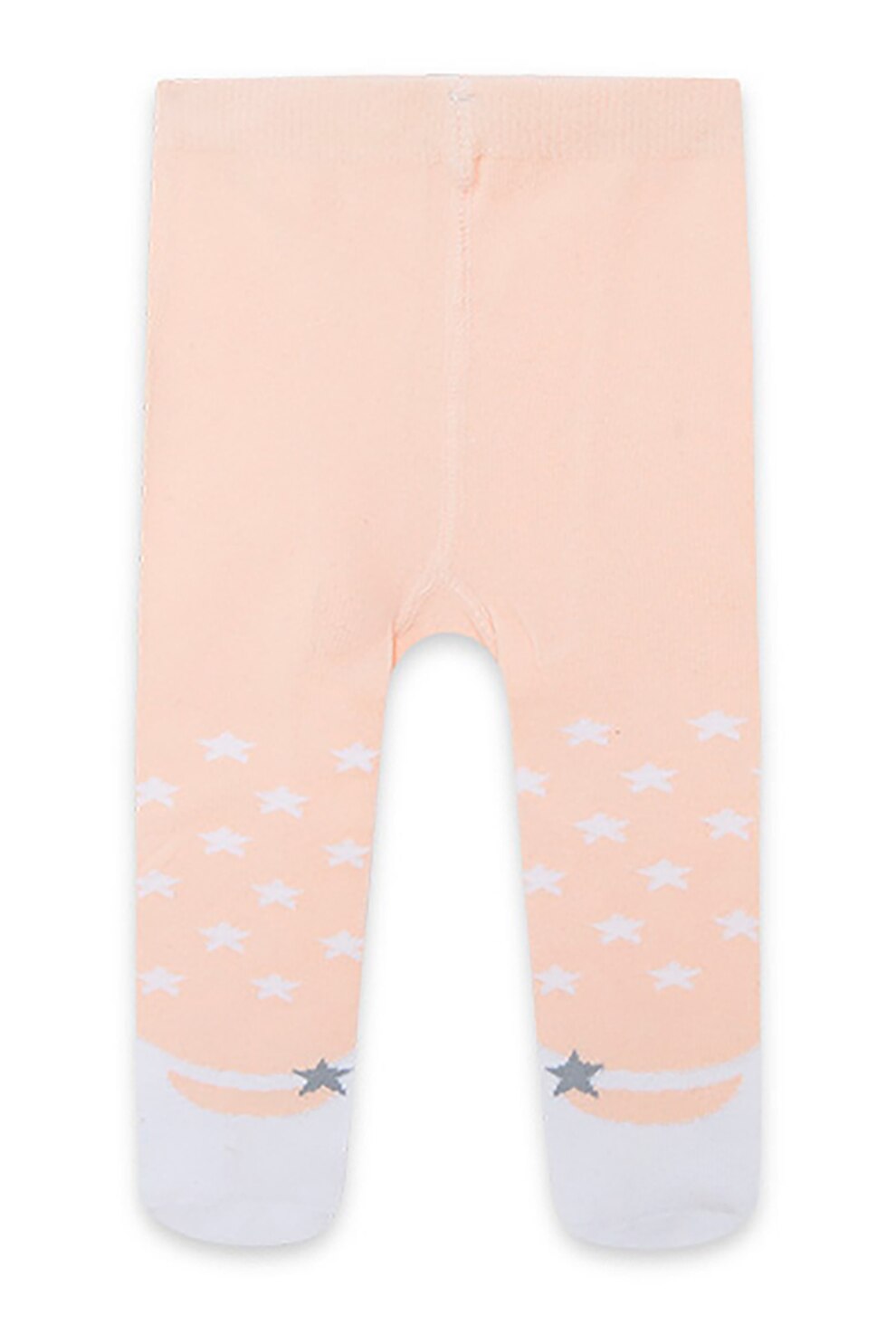 Tuc Tuc, Dres cu imprimeu cu stele, Roz piersica/Alb prafuit