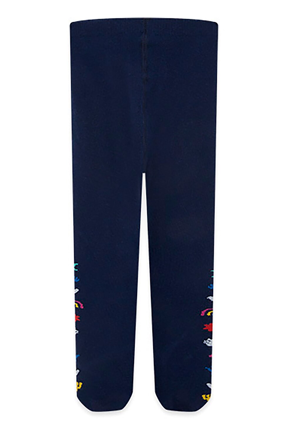 Tuc Tuc, Dres tricotat cu detalii contrastante in lateral, Bleumarin inchis