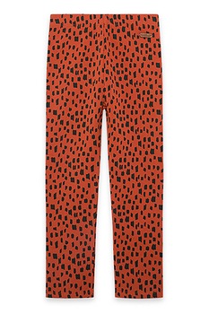 Tuc Tuc, Colanti din jerseu cu animal print, Oranj stins/Negru Tuc Tuc, Colanti din jerseu cu animal print, Oranj stins/Negru
