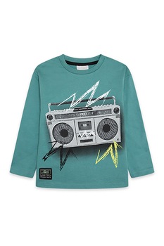 Tuc Tuc, Bluza cu imprimeu grafic, verde persan, ri cenusa, negru Tuc Tuc, Bluza cu imprimeu grafic, verde persan, ri cenusa, negru