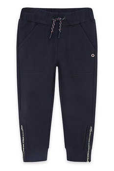 Tuc Tuc, Pantaloni conici cu snur si mansete cu fermoar, Bleumarin inchis, 129-136 CM Tuc Tuc, Pantaloni conici cu snur si mansete cu fermoar, Bleumarin inchis, 129-136 CM