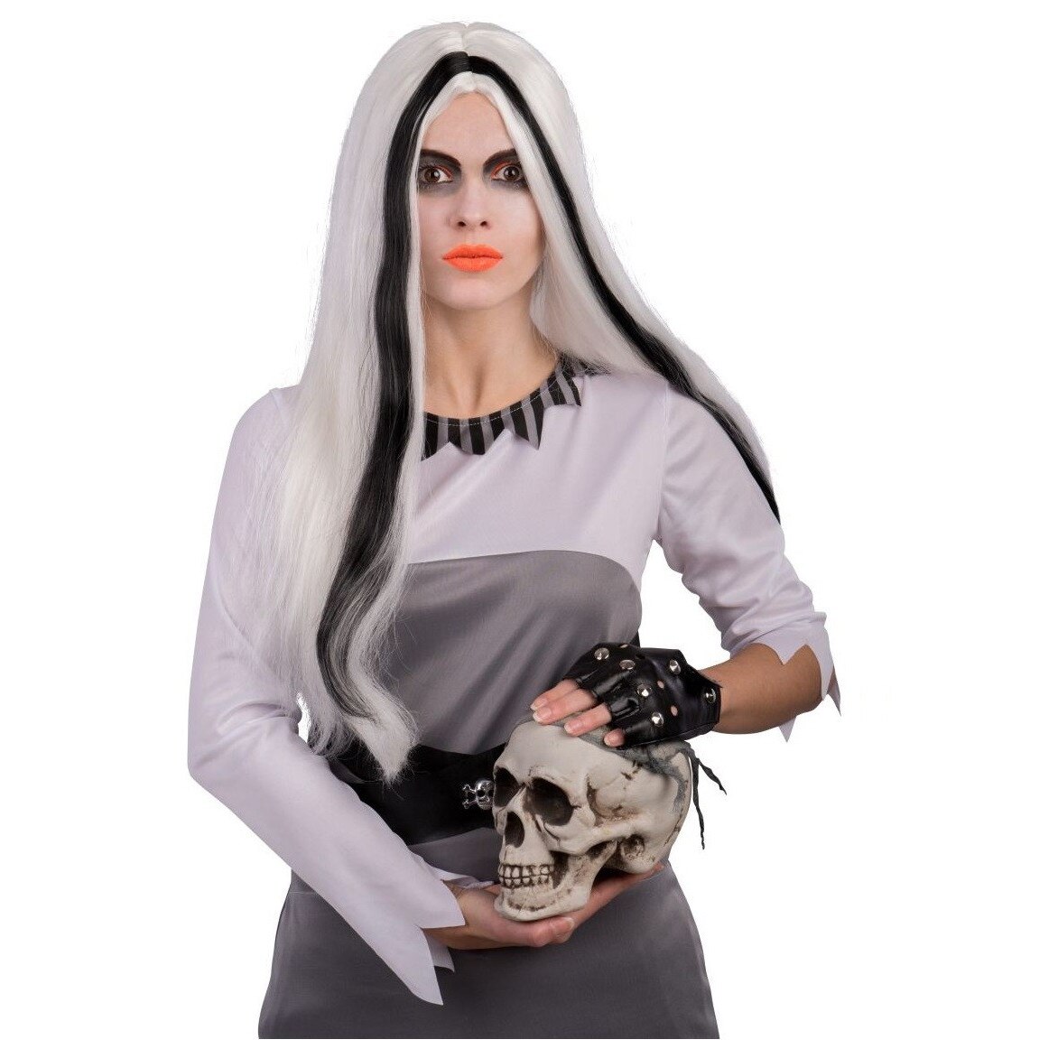 Peruca Vrajitoare Lunga Fosforescenta