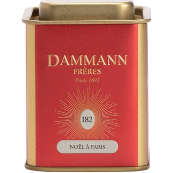 Cutie cadou cu ceai negru aromatizat Dammann, Noel A Paris, 90 g Cutie cadou cu ceai negru aromatizat Dammann, Noel A Paris, 90 g