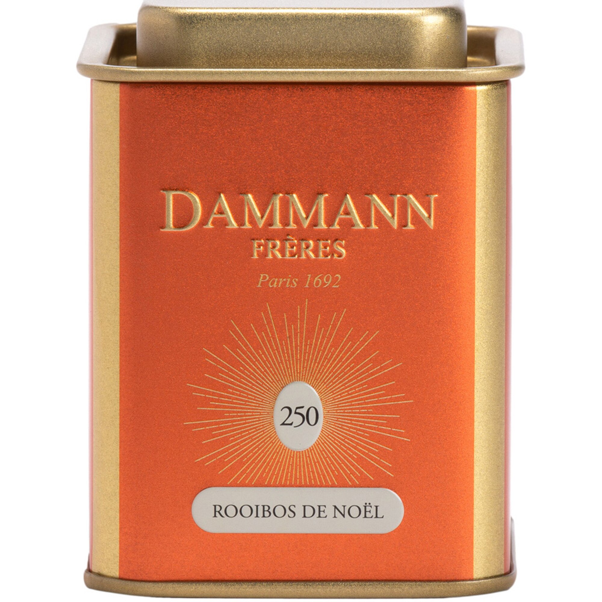 Cutie cadou cu ceai rooibos aromatizat Dammann, Rooibos de Noel, 90 g