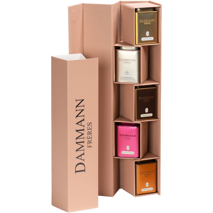 Подаръчна кутия: Насипен чай Dammann Freres Iris, 150 гр