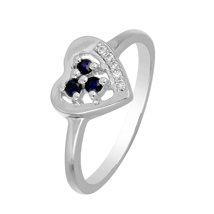 Inel BeSpecial, IVA0106_173, Argint, Safir, Diametru 17,3 mm 7 US