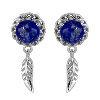 Cercei argint 925 cu Lapis lazuli , EVA0052, BeSpecial Cercei argint 925 cu Lapis lazuli , EVA0052, BeSpecial