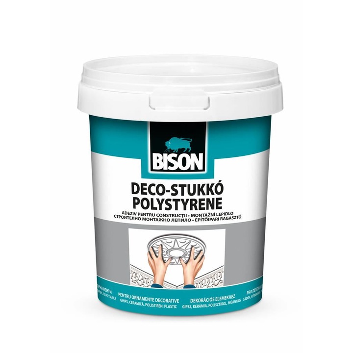 Adeziv pentru polistiren BISON Deco-Stukko Polystyrene, 1kg