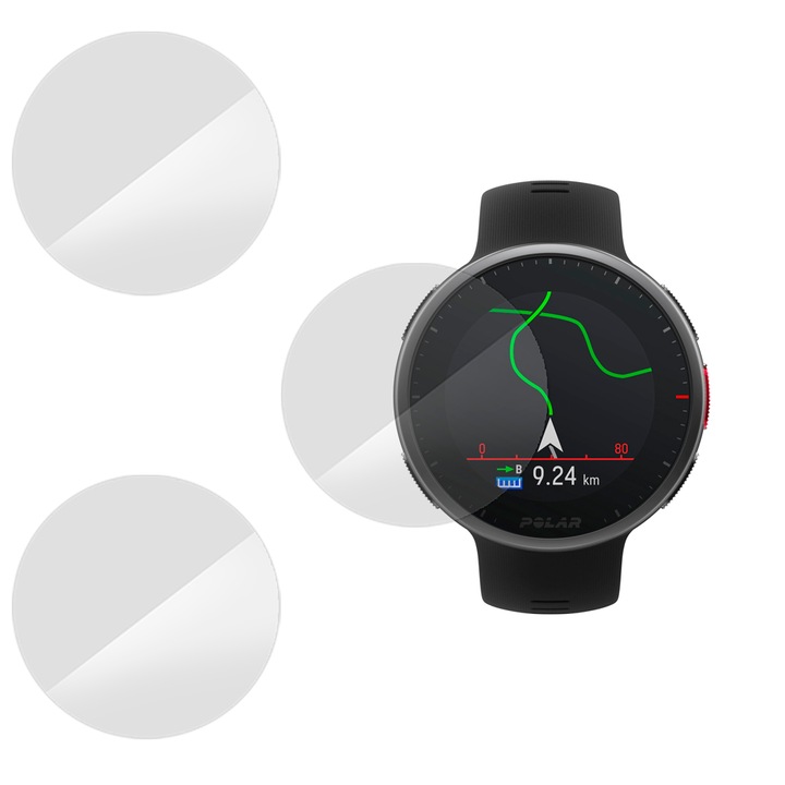 3 db szilikon SILKASE regenerálódó fólia Polar Vantage V2 47mm, Full-display