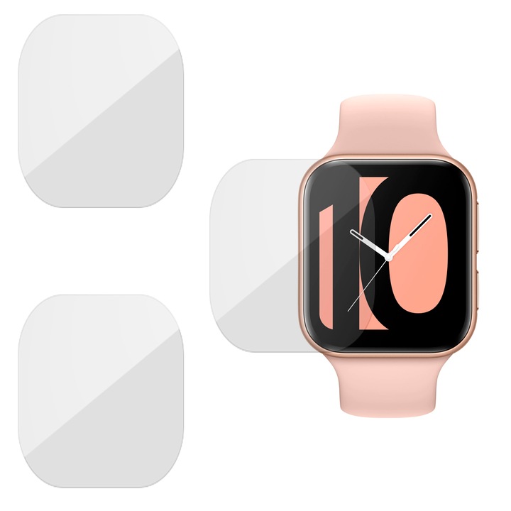 3 db szilikon SILKASE regenerálódó fólia Oppo Watch 41mm, Full-display