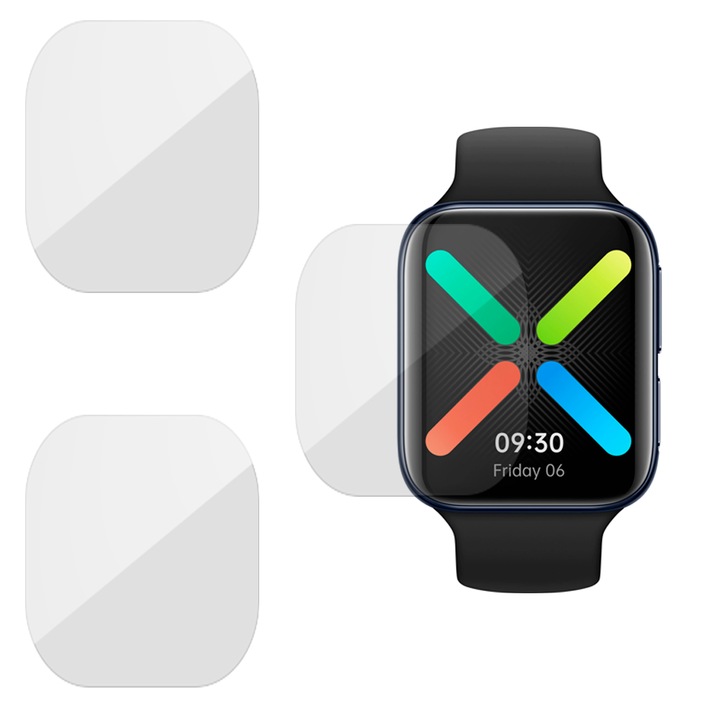 3 db szilikon SILKASE regenerálódó fólia Oppo Watch 46mm, Full-display