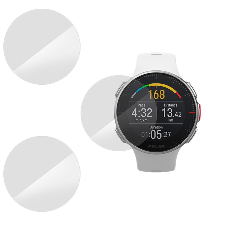 3 db szilikon SILKASE regenerálódó fólia Polar Vantage V 46mm, Full-display