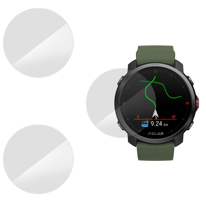 3 db szilikon SILKASE regenerálódó fólia Polar Grit X 47mm, Full-display