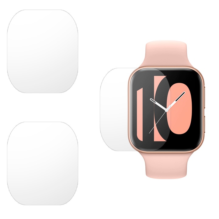 3 db antireflexiós regenerálódó szilikon SILKASE fólia Oppo Watch 41mm
