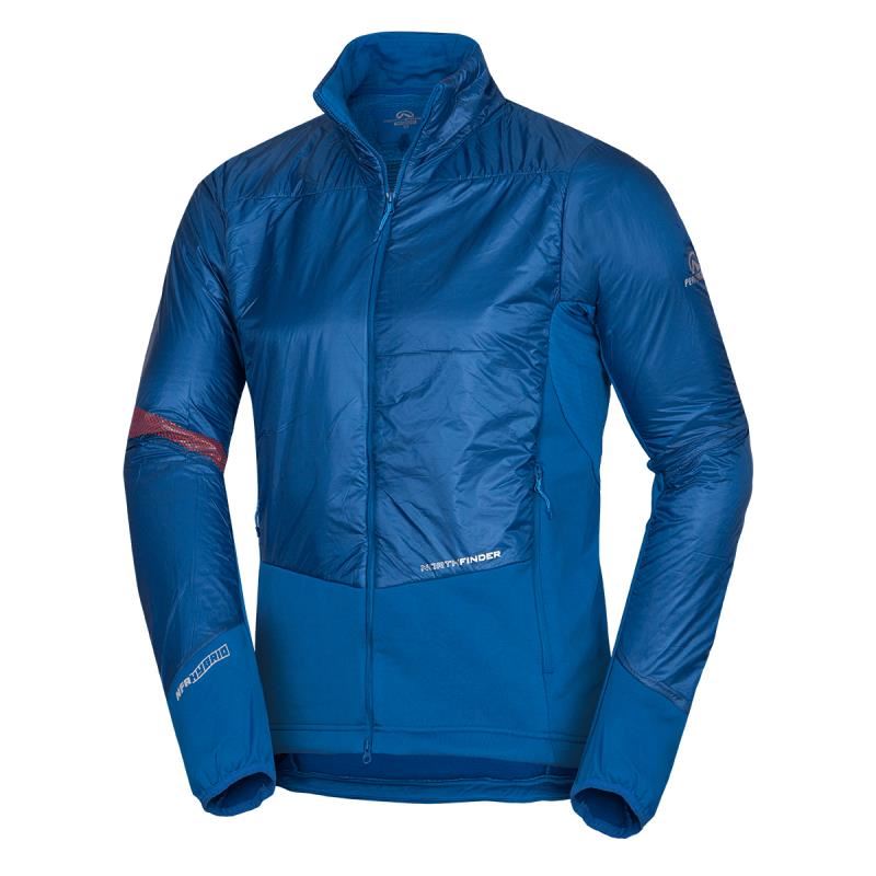 Jacheta barbati hibrida Polartec Alpha Direct NORTHFINDER Repisko BU-3948PRO, Albastru