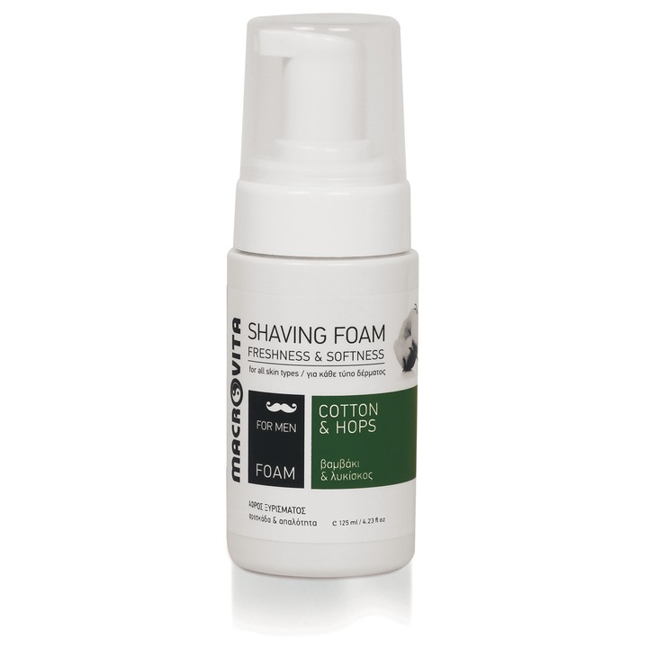 Természetes borotvahab 125 ml